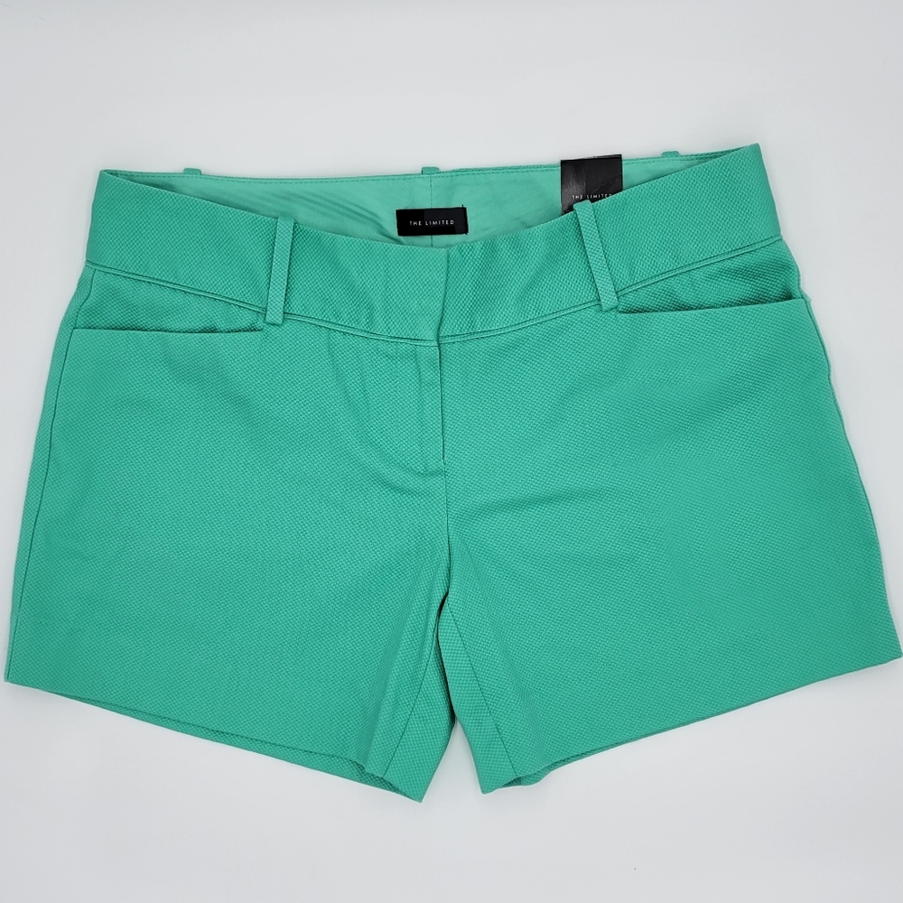 NWT The Limited Tailored Women's Shorts Seafoam Green size 8